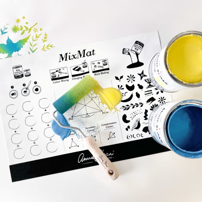 Annie Sloan Mixmat™ podložka na miešanie farieb a maľovanie