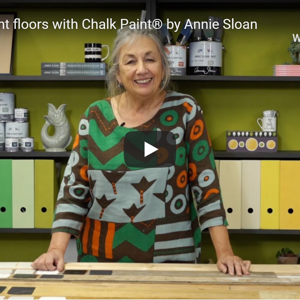 Maľovanie drevenej podlahy